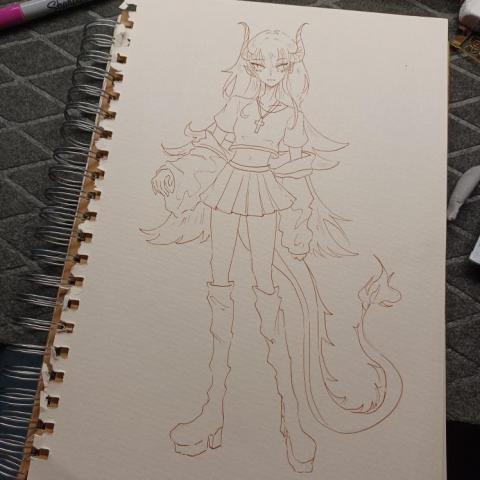 鄭鈴靜 - 人物角色繪圖