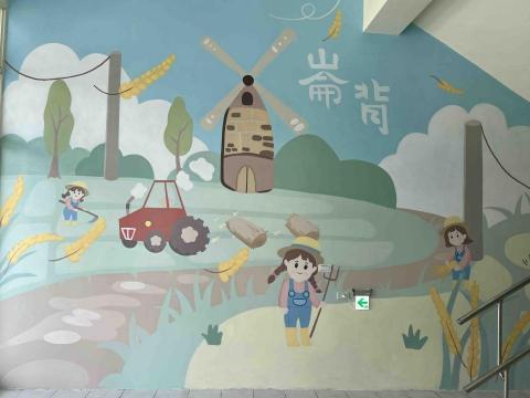 丹尼爾彩繪工作室 - 烘焙大樓牆面彩繪 丹尼爾彩繪工作室 - 烘焙大樓牆面彩繪