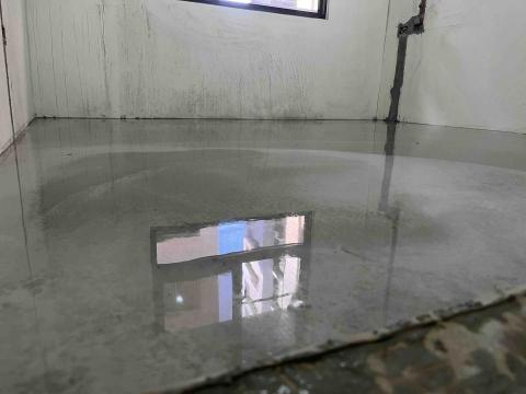 喨騰有限公司 - 貼SPC前落差4公分整平