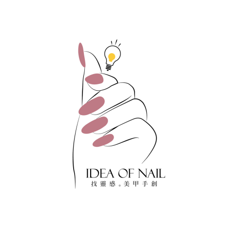 默魚 - 美甲社群APP LOGO，到這裡找到美甲靈感是業主的初步構想。