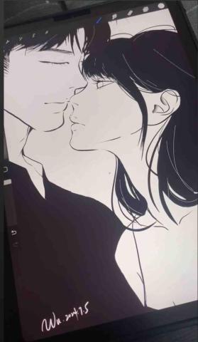 巫巫 - 人物照片繪圖