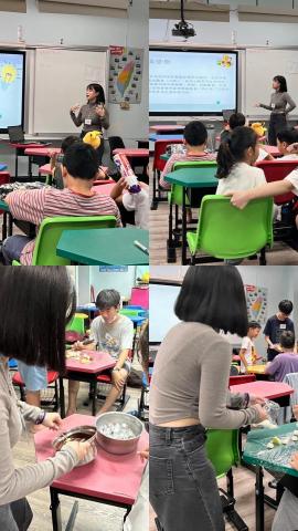 Han Jun - 參加校內課輔志工服務教學