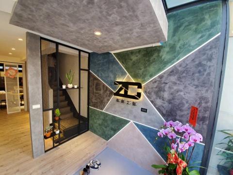 虹威油漆工程行 - 斯曼特藝術漆施作