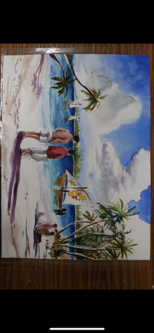 Chengen Hsu - 四年級水彩練習
