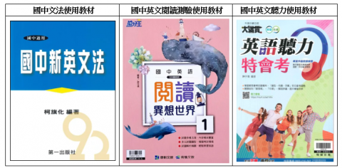 吳小慧 - 國中英文文法、閱測、聽力使用教材