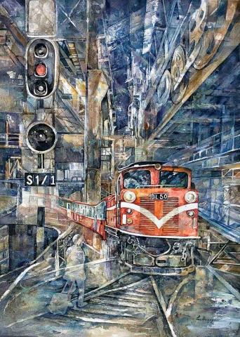 潘薇晴 - 水彩*112全國美展西畫佳作