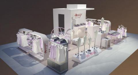 業偉室內裝修工程 - 專櫃施工