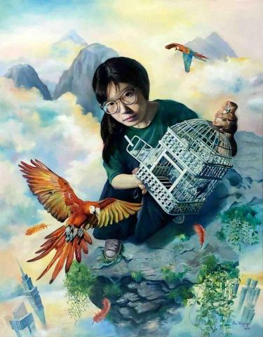 潘薇晴 - 油畫*110全國美展西畫類佳作