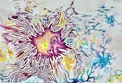 潘薇晴 - 粉臘筆創作