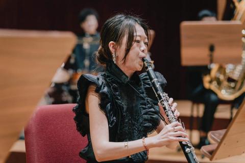 陳奕錚（豎笛教學、鋼琴教學）🎵 - ♪狂美交響管樂團「璀璨經典百老匯」音樂會於國家音樂廳演出側拍