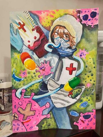 陳彥銓 - 國一帶比賽