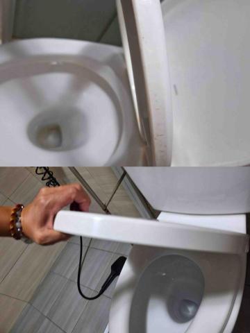 誠億居家清潔行 - 馬桶蓋污垢