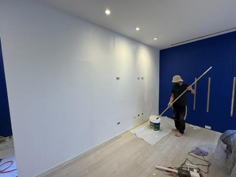 娜米朵 - 得利健康乳膠漆上色成品，綿密又有質感