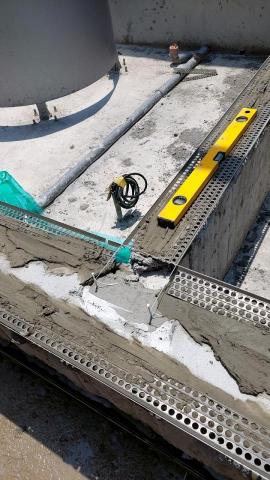 騰機泥作 - 造型花檯施作