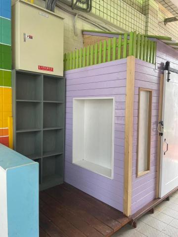 朱家麟 - 幼稚園儲藏室-系統櫃+穀倉門