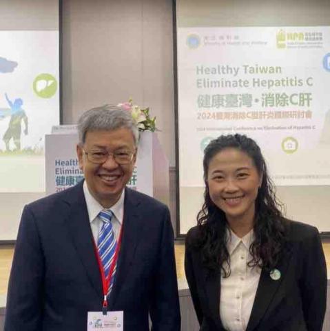 Joe Cho - Hosting at 2024 International Conference on Elimination of Hepatitis C in English 
2024 臺灣消除 C 型肝炎國際研討會英文主持
W/ 講者陳前副總統 Former vice president Dr. Jen-Ren Chen @台大醫院國際會議廳 National Taiwan University Hospital International Conference Hall
