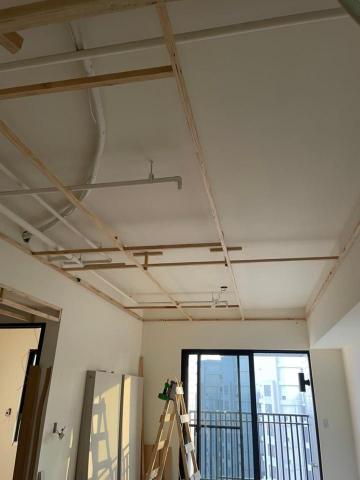 朱家麟 - 天花板-施工前