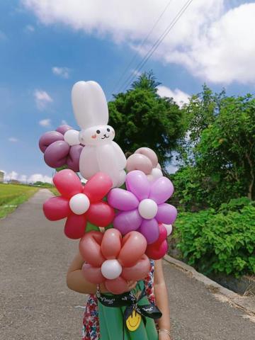 小曼姐姐玩氣球 - 氣球花束