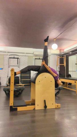 Sarah&rsquo;s Pilates - Ladder barrel 梯桶，可以伸展也可以訓練核心