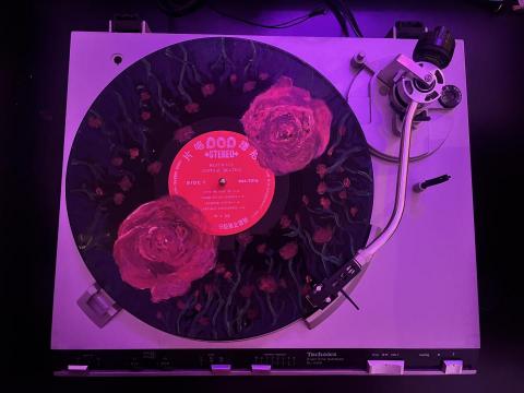 CLOUD/畫畫/ＤＪ老師 - 黑膠繪畫