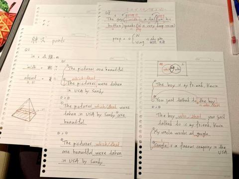 Kevin - 國三英文文法講解
（後位修飾、關係代名詞）