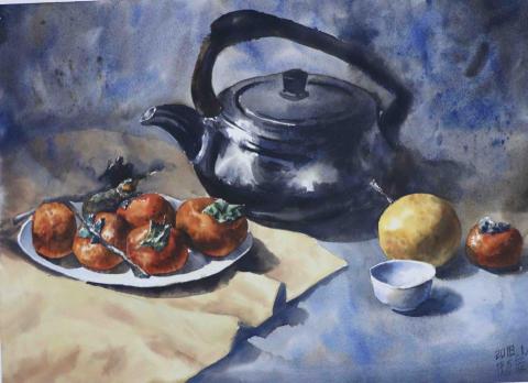 陳彥蓉｜麥片老師｜專業繪畫教學 - 水彩作品