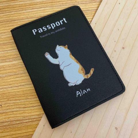 艾米薇兒文創工作室 - 插圖設計/皮革護照套/Uv彩印