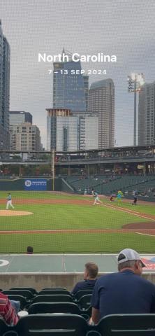 陳先生 - 一個人到北卡羅萊納州比賽並觀賞小聯盟的比賽