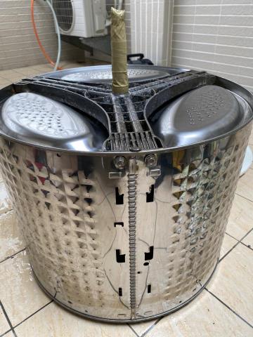 蕭清器-清洗電器職人 - 滾筒洗衣機內槽清洗後