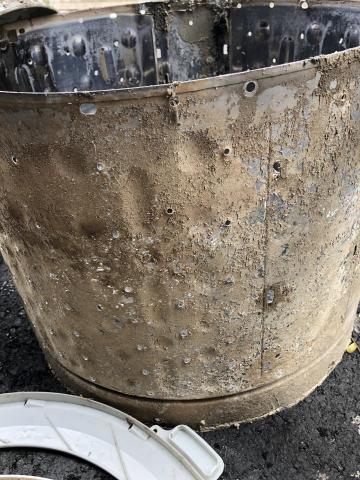 蕭清器-清洗電器職人 - （直立式）洗衣機內槽清洗前