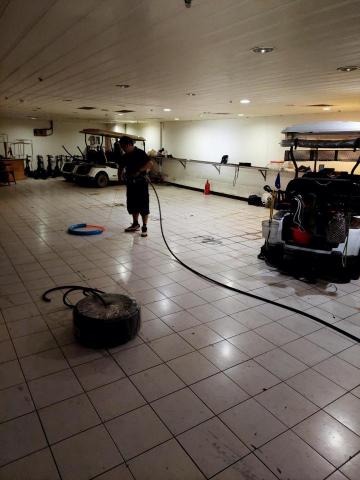 宏源機電 - 高爾夫球場消防耐熱耐燃線佈線