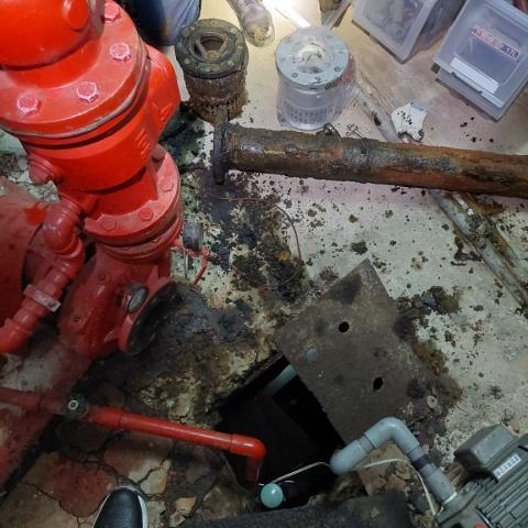 宏源機電 - 消防底閥更新