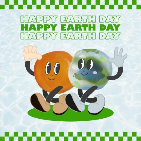 Eddie Chen - 節慶圖 世界地球日