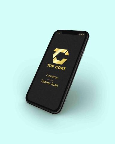 阮士瑜 - 以漸層營造金色金屬光澤感，塑造專業、高貴的品牌形象