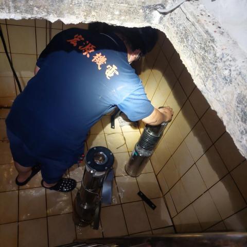 宏源機電 - 更換揚水馬達工程