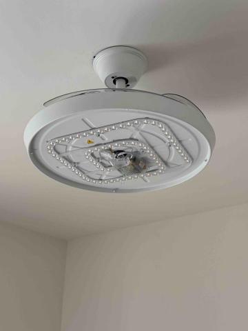 阿賢 - 清水-智能風扇吸頂燈安裝