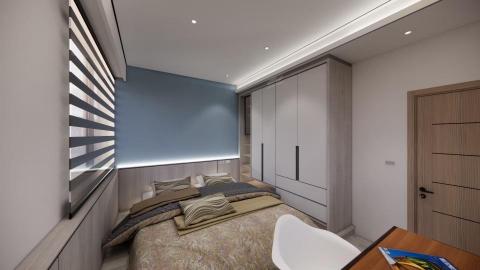 銘墅空間設計 - 客房設計中性色調