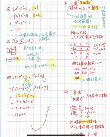 蔣幸容 - 平板解題