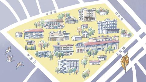 藝語設計 - 嘉義菸廠地圖繪製