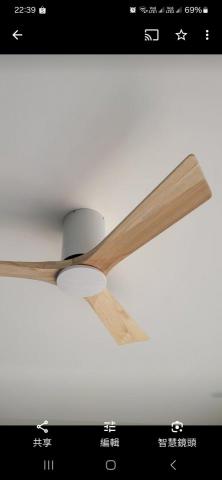 輝龍工程行 吊扇安裝 - 實木款式