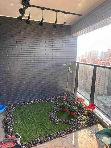 栩沐園藝 - 清除、鋪假草皮造景