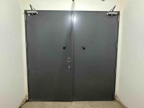 振業工程 - 雙開60A防火門施工照