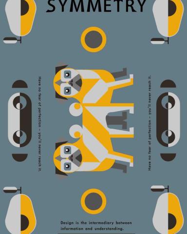 KR - 海報設計：對稱