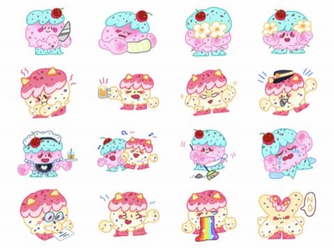 西踢追（CTJ) - Line 貼圖設計