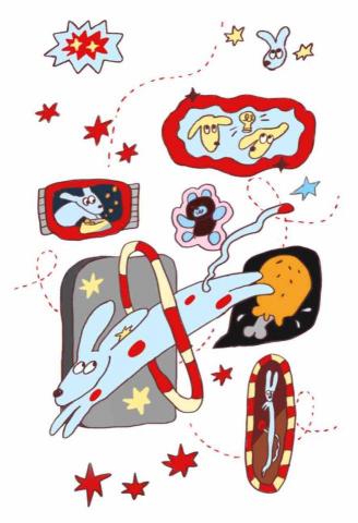 西踢追（CTJ) - 卡套插畫設計