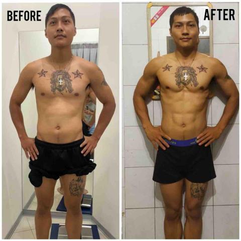 阿邱（喜樂老邱） - 三個月進化