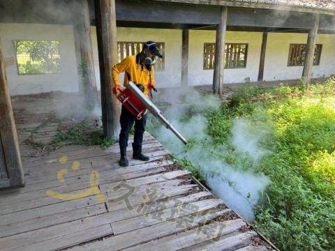 久濰環衛有限公司 - 中影文化城-MV場景戶外消毒(煙霧)