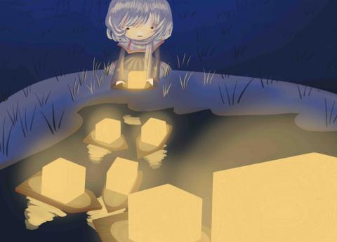 yan - 放水燈&mdash;電繪