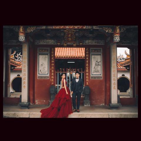新竹囍糖婚紗-孕婦及新生兒拍照 - 復古建築