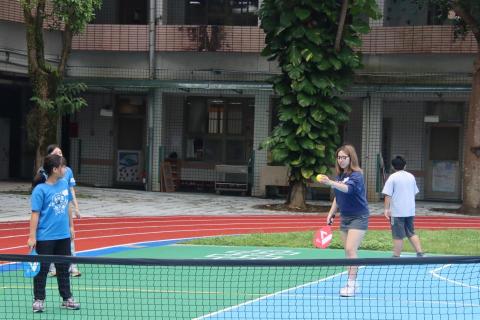 王筱媗 - 參與學校國際學伴計畫 前往新北市石碇區永定國小教學後的活動